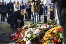 Odsłonięcie Pomnika Cywilnej Ludności Powstańczej Warszawy Deportowanej do Wojennego Wrocławia w Trakcie i Po Upadku Powstania Warszawskiego